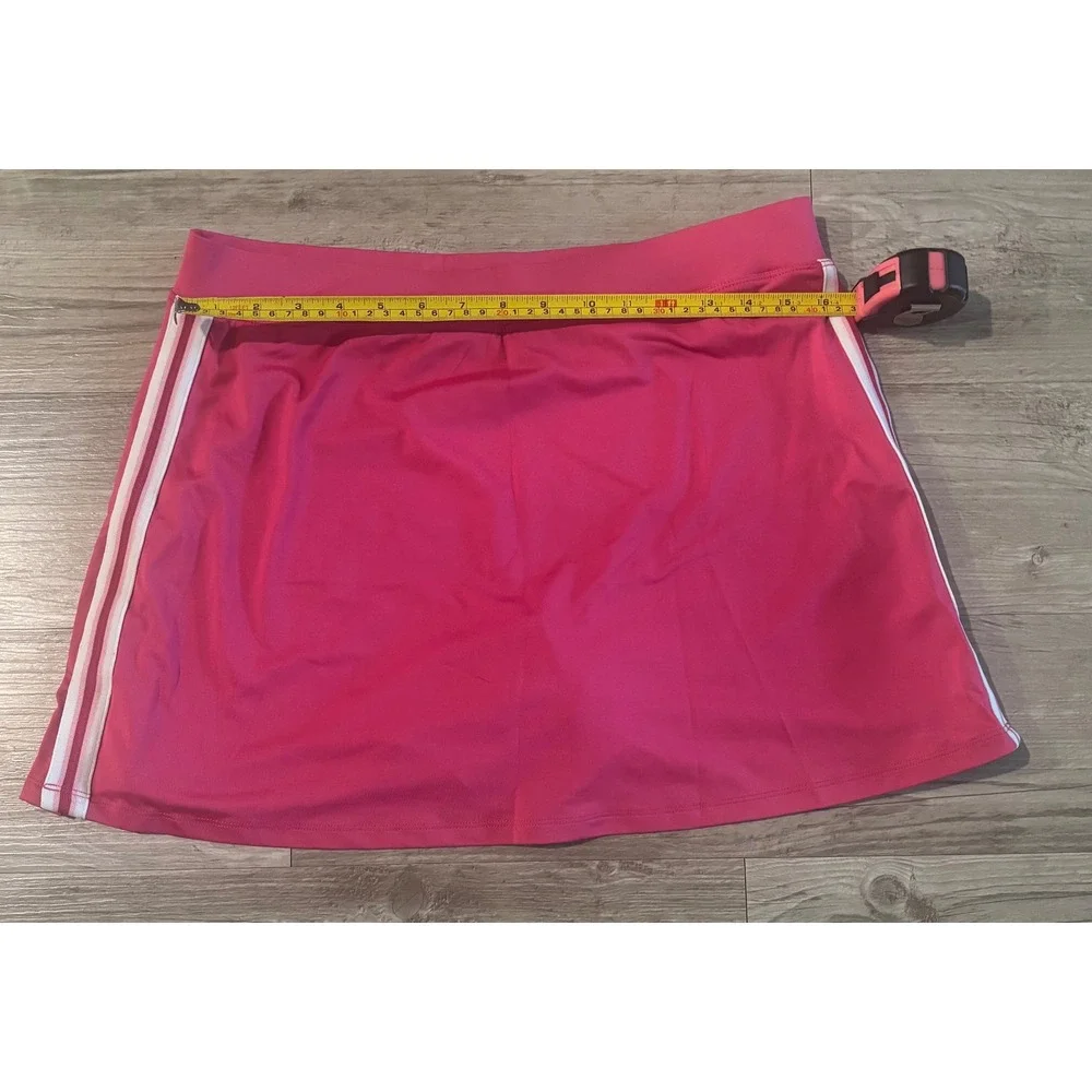 Tail Pink Athletic Skort Womens Large Tennis Golf Skirt Striped Activewear L